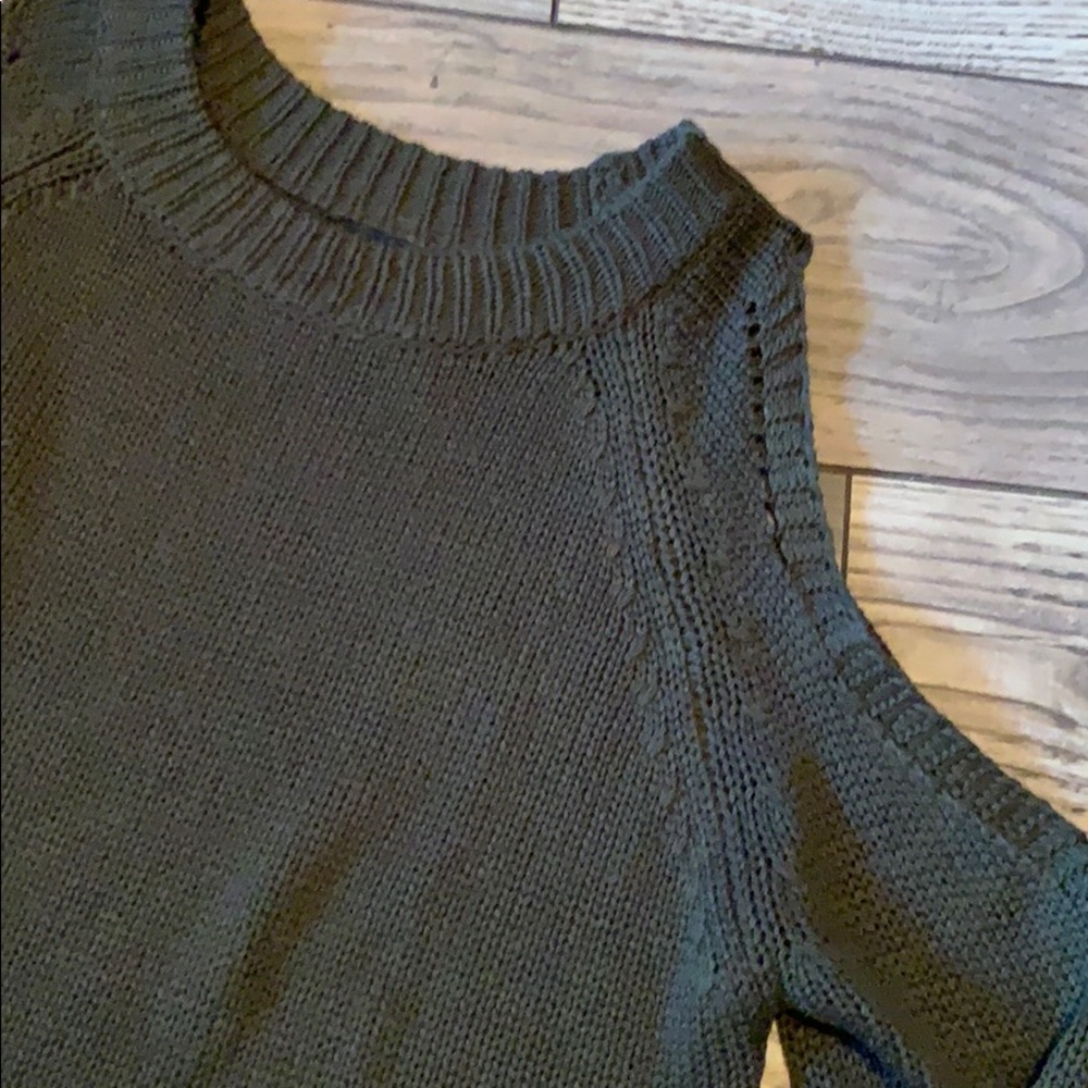 Adeline Cold Shoulder Sweater - Picture 2 of 8